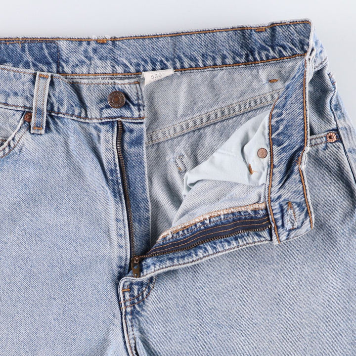 90'S Levi's 550 Relaxed Fit Orange Tab Denim Shorts, Half Pants, Jorts, Men's, W32, Vintage cotton blue type Vintage Second Hand