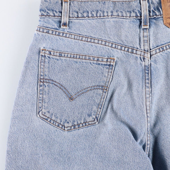 90'S Levi's 550 Relaxed Fit Orange Tab Denim Shorts, Half Pants, Jorts, Men's, W32, Vintage cotton blue type Vintage Second Hand