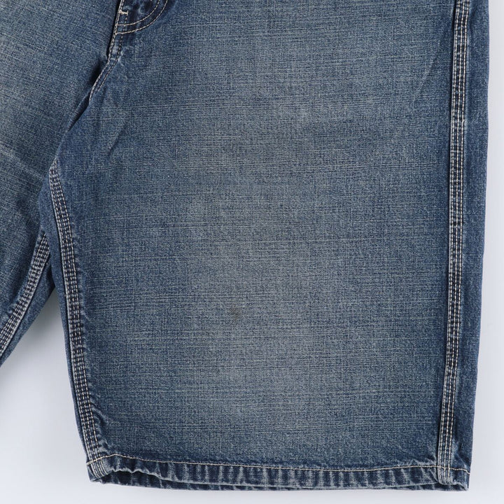 Levi's WORKER denim shorts, half pants, jorts, men's size w34 cotton blue type Vintage Second Hand