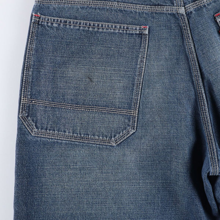 Levi's WORKER denim shorts, half pants, jorts, men's size w34 cotton blue type Vintage Second Hand