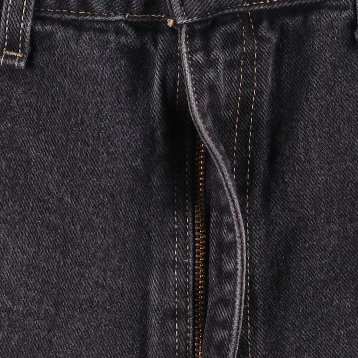 Faded Glory Black Denim Shorts Shorts Made in USA Men's W37 cotton black type Vintage Second Hand