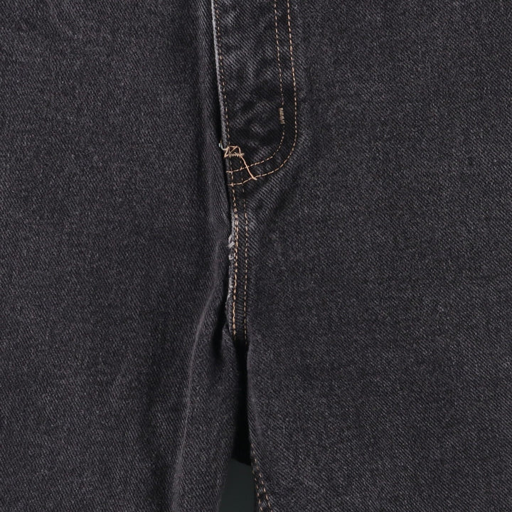 Faded Glory Black Denim Shorts Shorts Made in USA Men's W37 cotton black type Vintage Second Hand