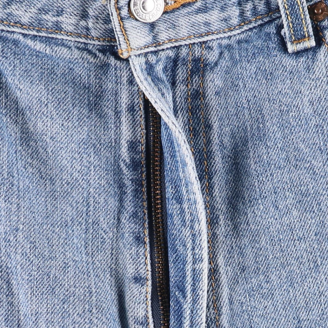 Levi's 550 Relaxed Fit Denim Shorts, Half Pants, Jorts, Men's, W35 equivalent cotton blue type Vintage Second Hand