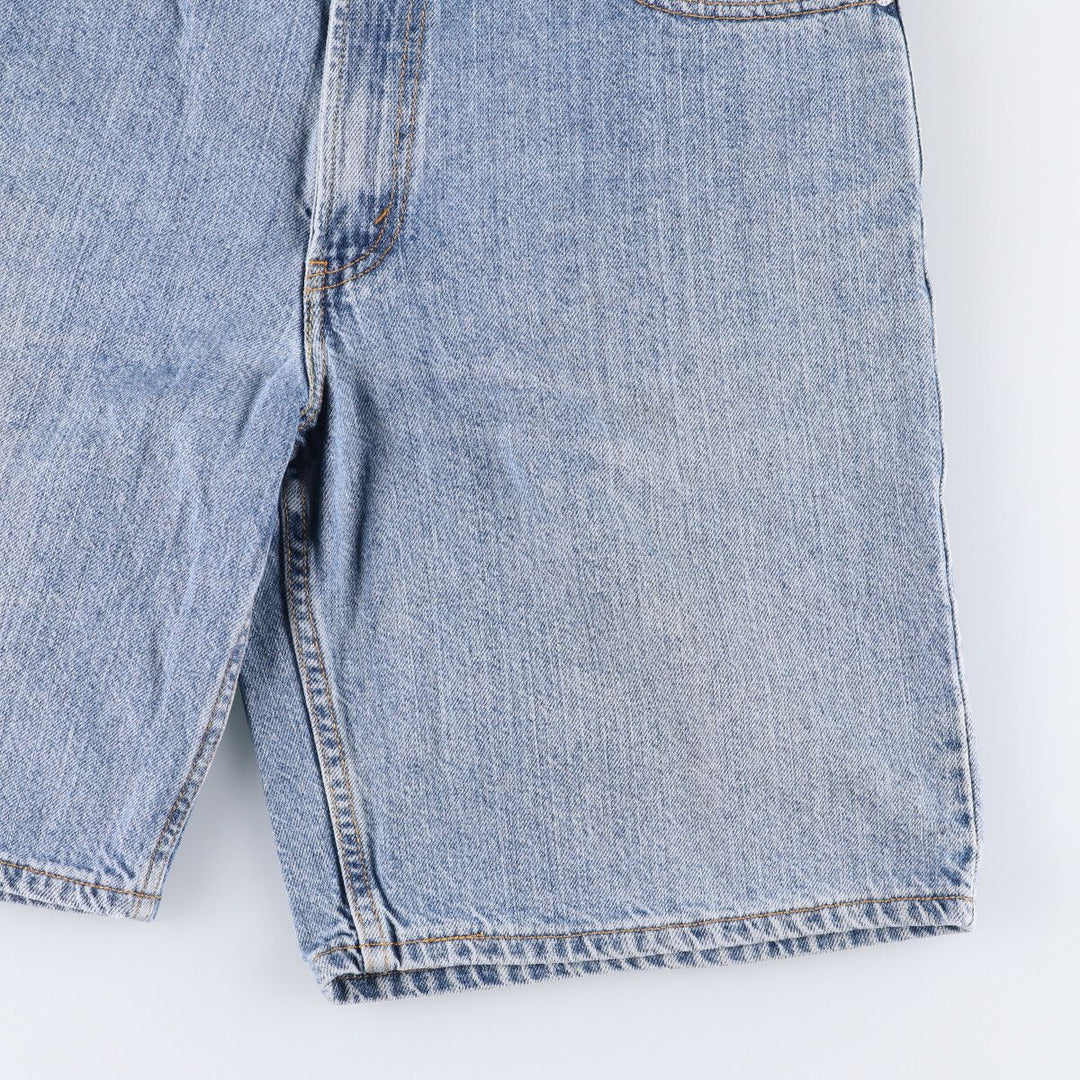 Levi's 550 Relaxed Fit Denim Shorts, Half Pants, Jorts, Men's, W35 equivalent cotton blue type Vintage Second Hand
