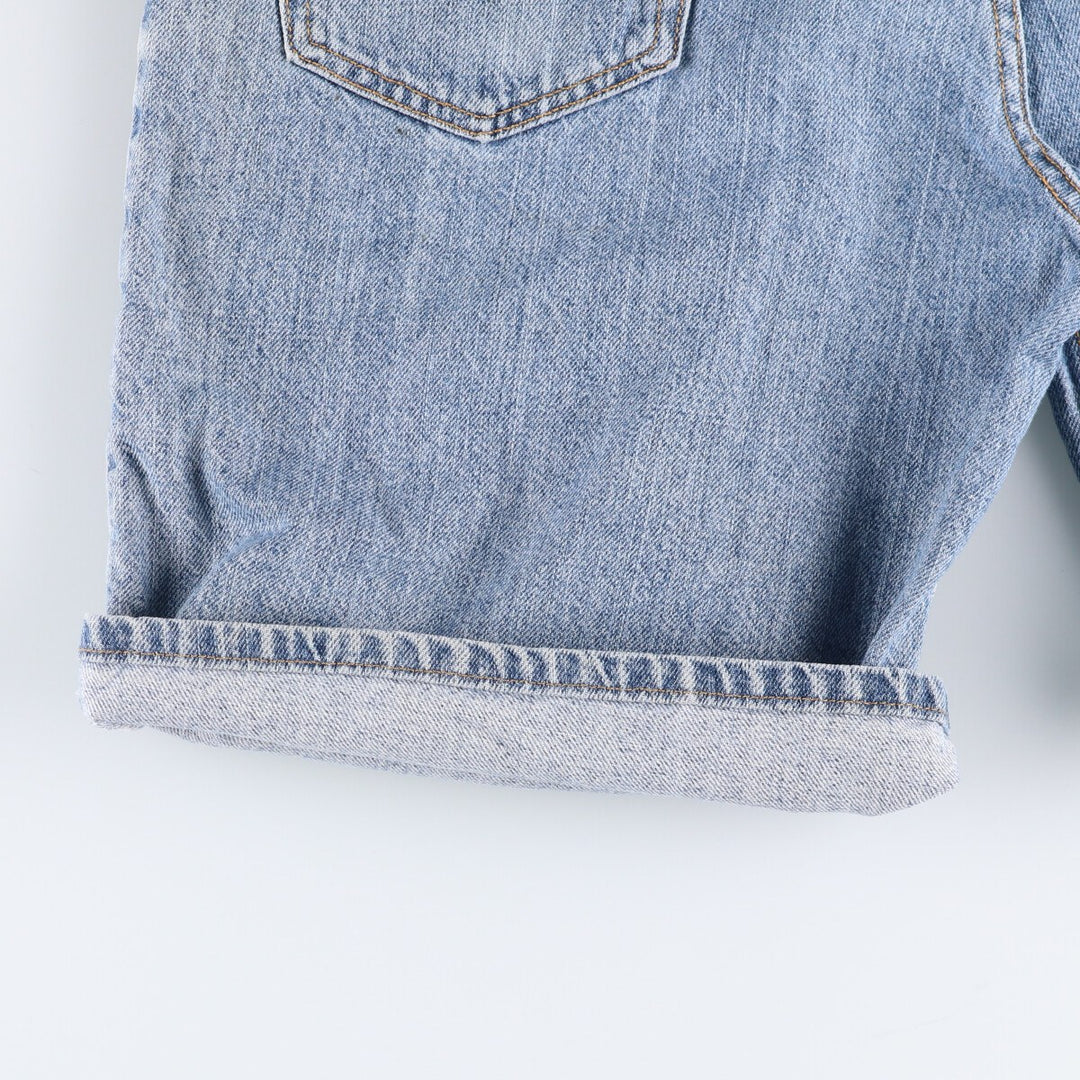 Levi's 550 Relaxed Fit Denim Shorts, Half Pants, Jorts, Men's, W35 equivalent cotton blue type Vintage Second Hand