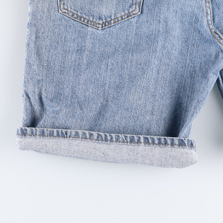 Levi's 550 Relaxed Fit Denim Shorts, Half Pants, Jorts, Men's, W35 equivalent cotton blue type Vintage Second Hand