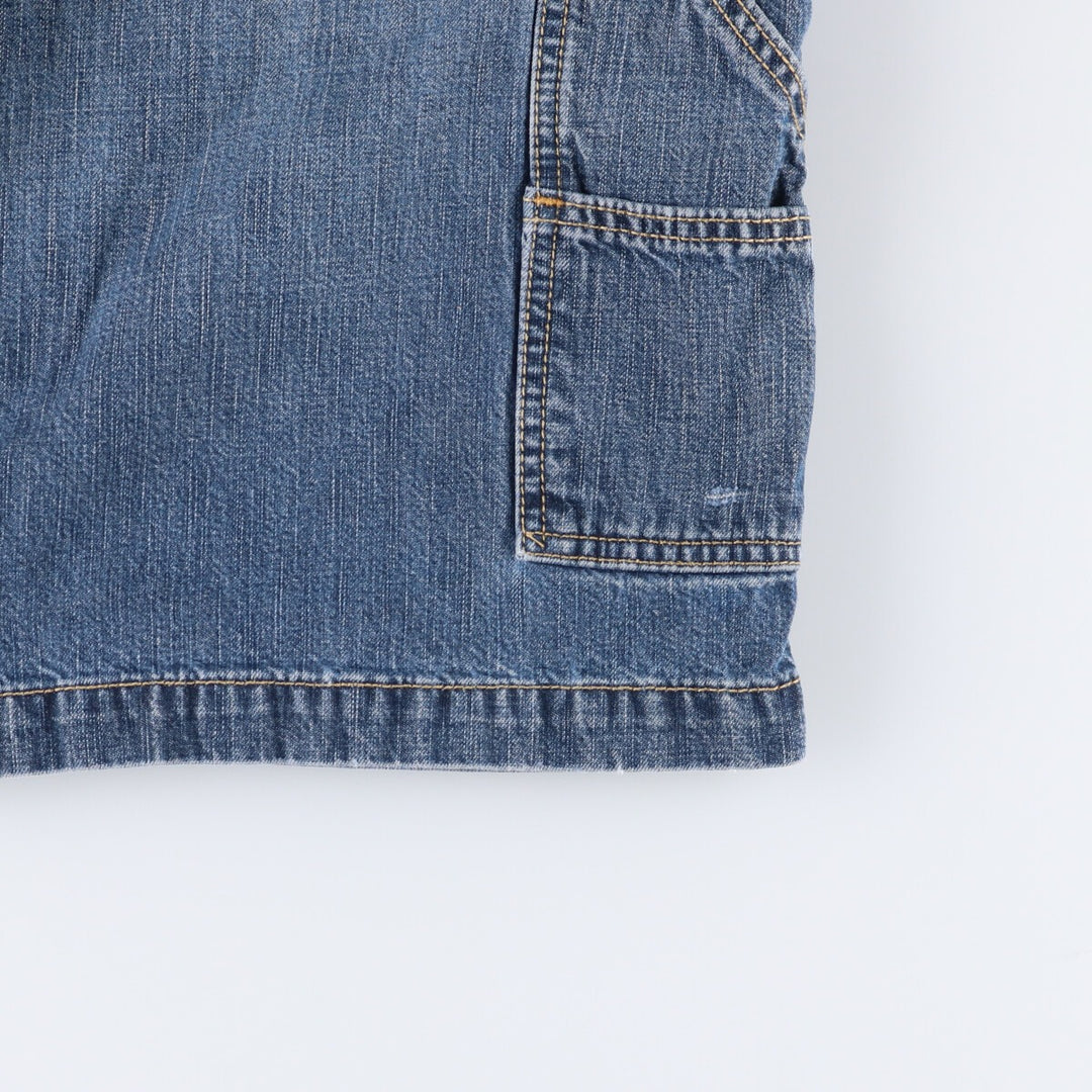 Levi's CARPENTER denim painter shorts, half pants, men's w34 equivalent cotton blue type Vintage Second Hand