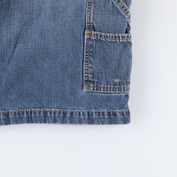 Levi's CARPENTER denim painter shorts, half pants, men's w34 equivalent cotton blue type Vintage Second Hand