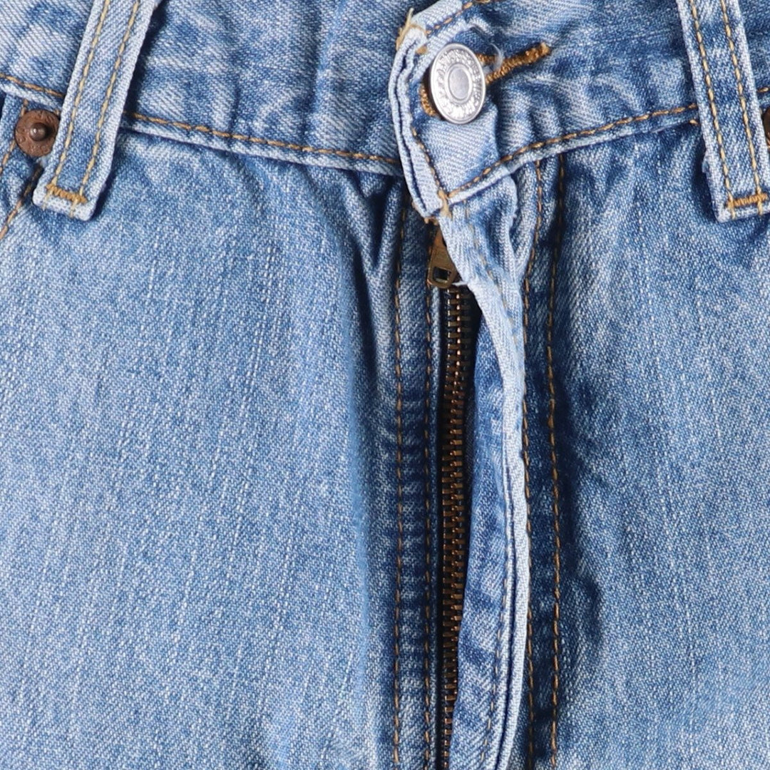 Levi's 569 LOOSE denim shorts, half pants, jorts, men's size w31 cotton blue type Vintage Second Hand