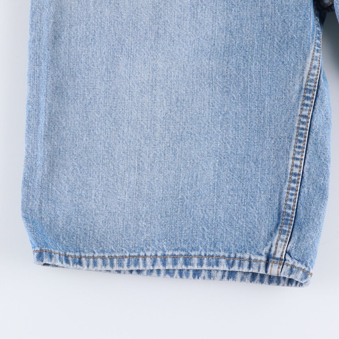 Levi's 569 LOOSE denim shorts, half pants, jorts, men's size w31 cotton blue type Vintage Second Hand
