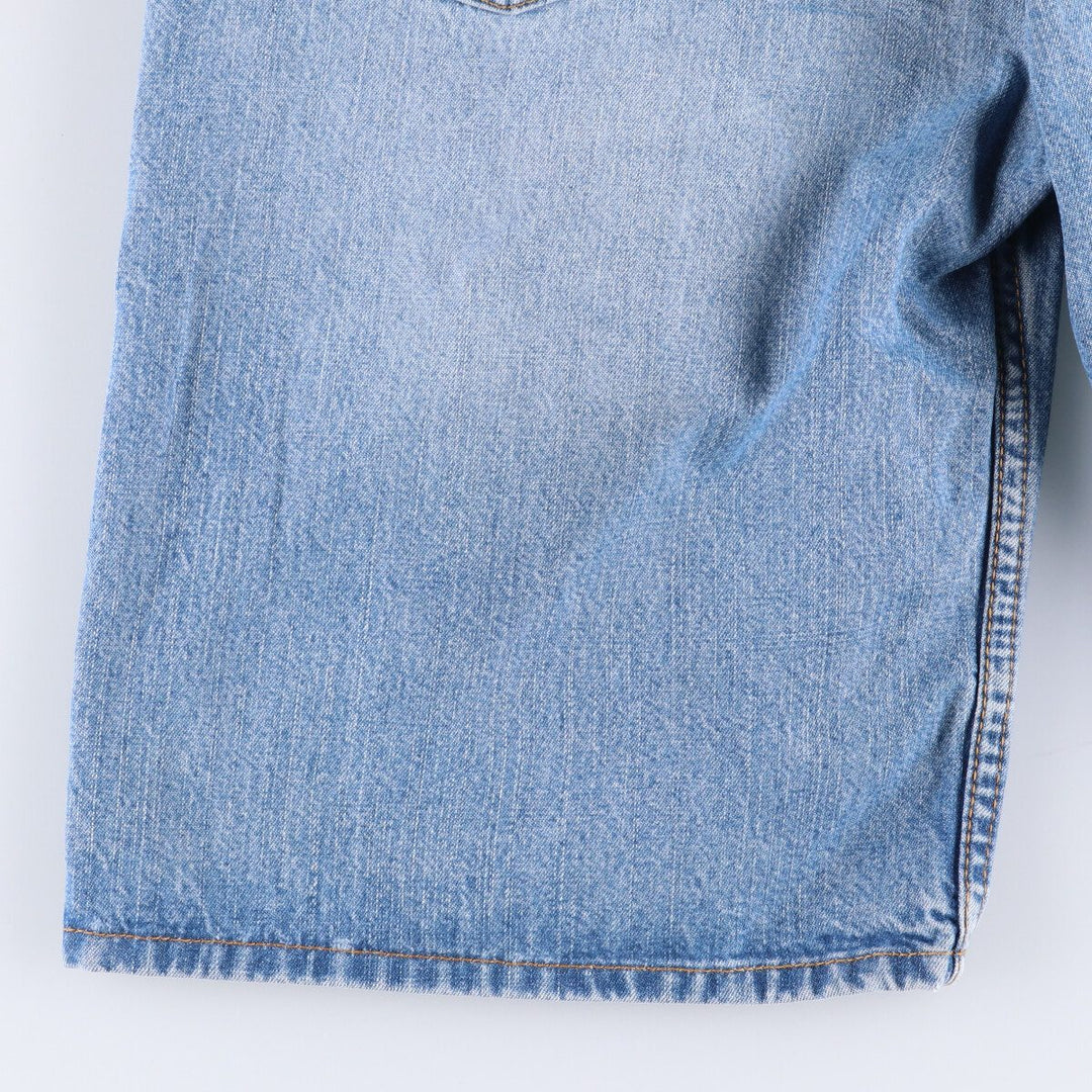 Levi's 569 LOOSE denim shorts, half pants, jorts, men's size w31 cotton blue type Vintage Second Hand