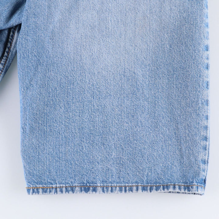 Levi's 569 LOOSE denim shorts, half pants, jorts, men's size w31 cotton blue type Vintage Second Hand