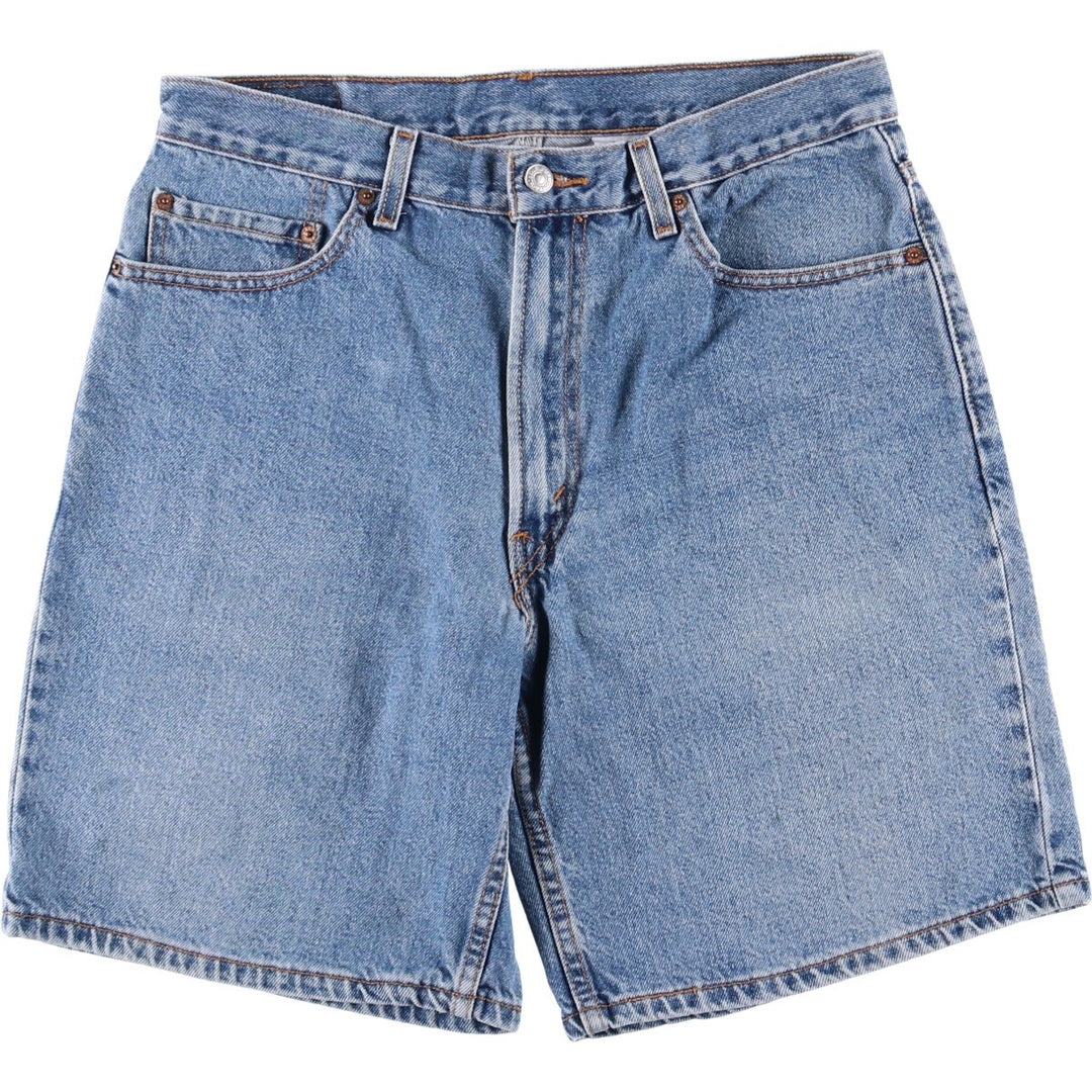 Levi's 550 Relaxed Fit Denim Shorts, Men's Size W34 cotton blue type Vintage Second Hand