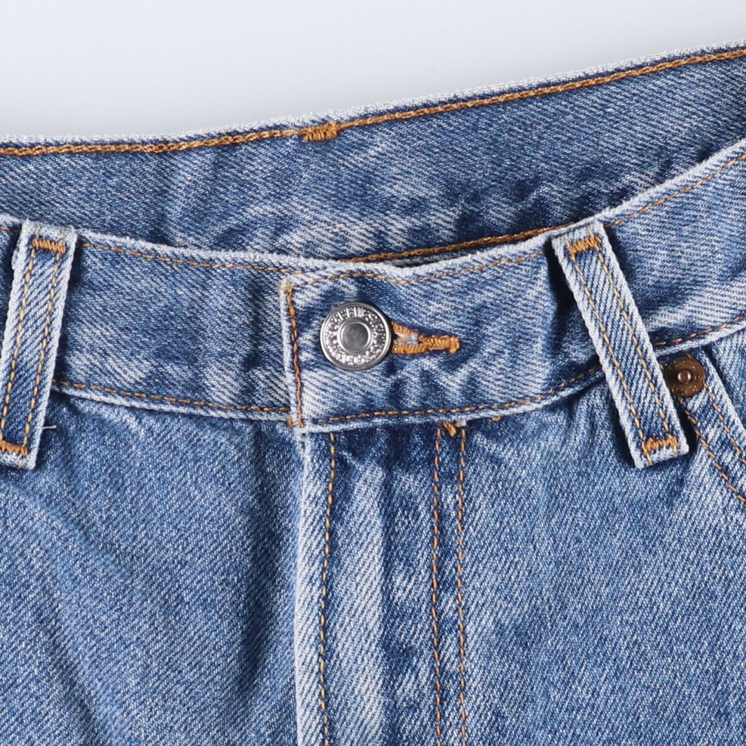 Levi's 550 Relaxed Fit Denim Shorts, Men's Size W34 cotton blue type Vintage Second Hand