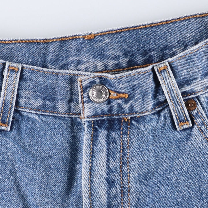 Levi's 550 Relaxed Fit Denim Shorts, Men's Size W34 cotton blue type Vintage Second Hand