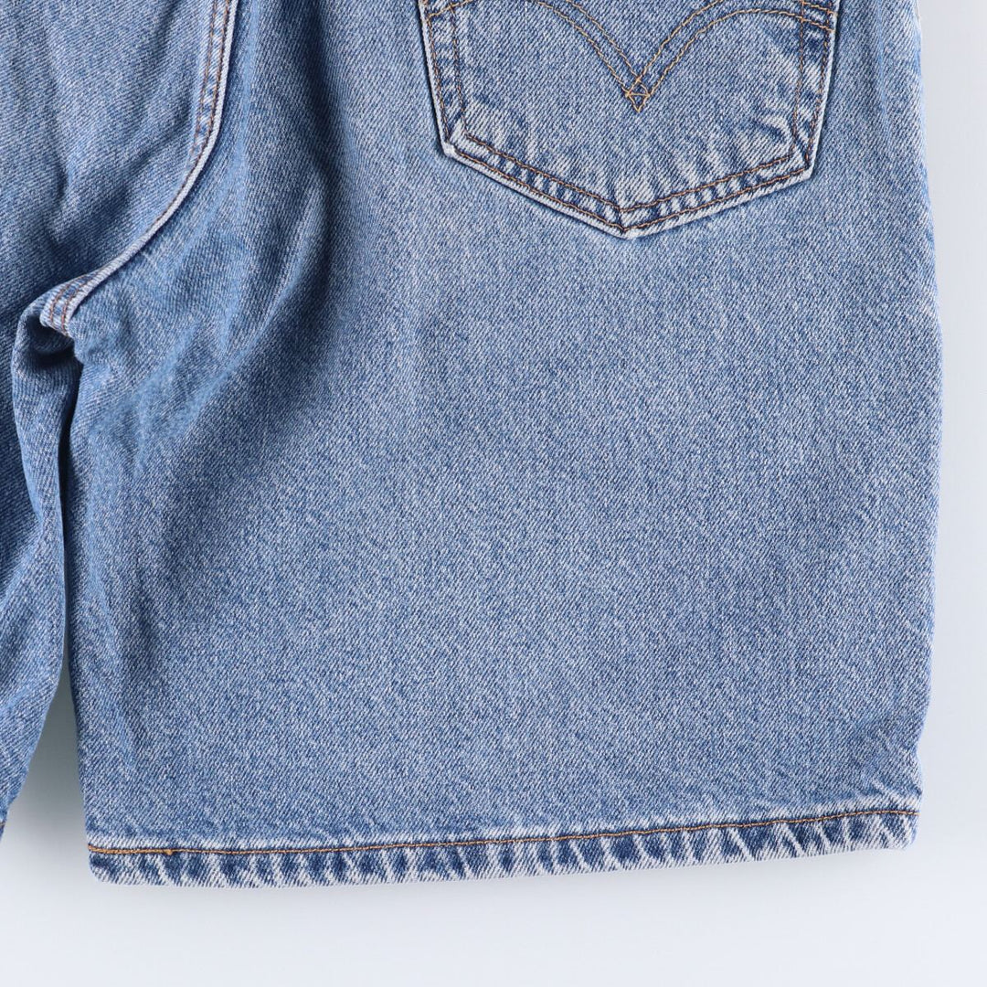 Levi's 550 Relaxed Fit Denim Shorts, Men's Size W34 cotton blue type Vintage Second Hand