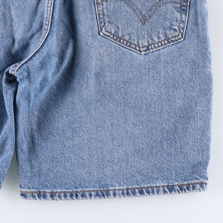 Levi's 550 Relaxed Fit Denim Shorts, Men's Size W34 cotton blue type Vintage Second Hand