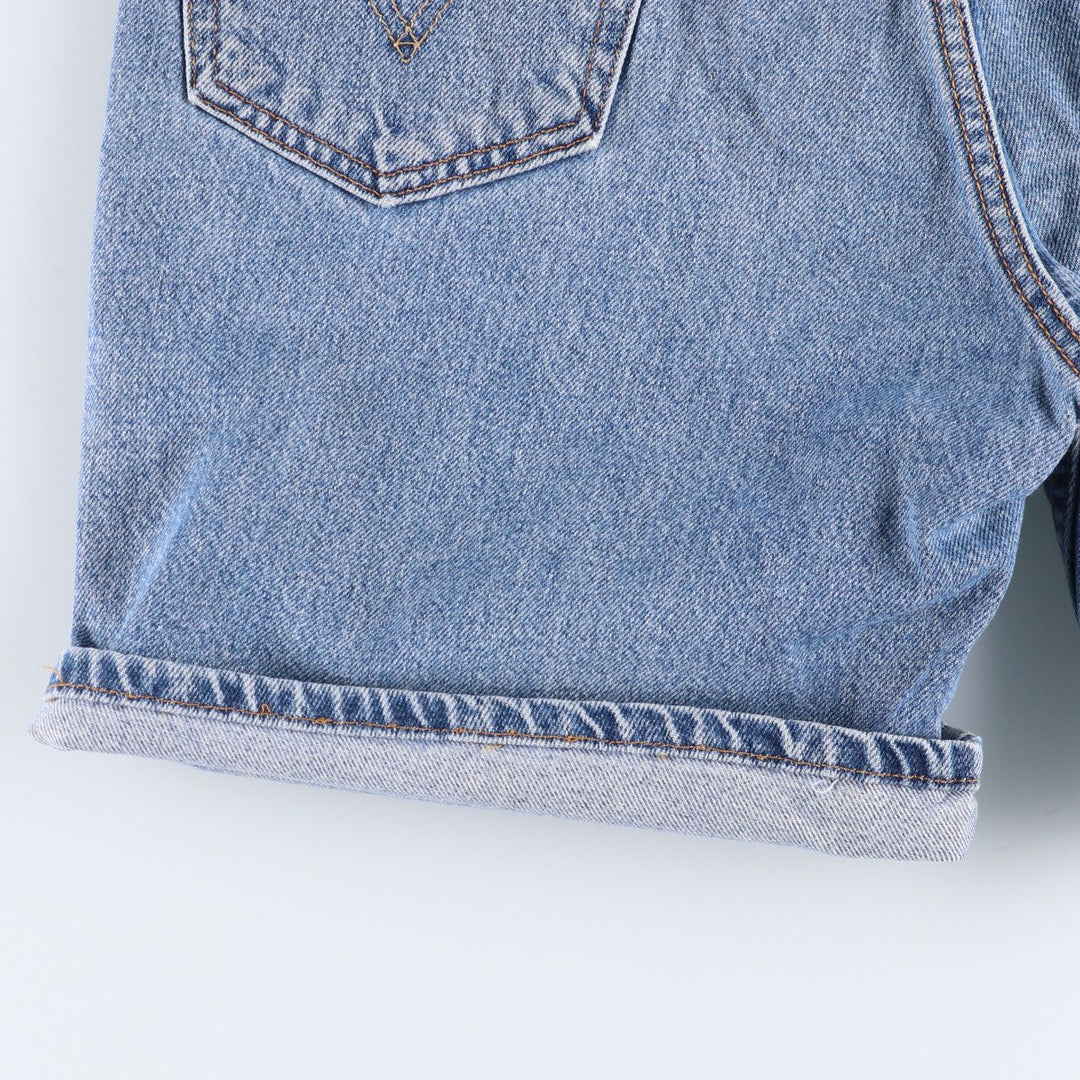 Levi's 550 Relaxed Fit Denim Shorts, Men's Size W34 cotton blue type Vintage Second Hand
