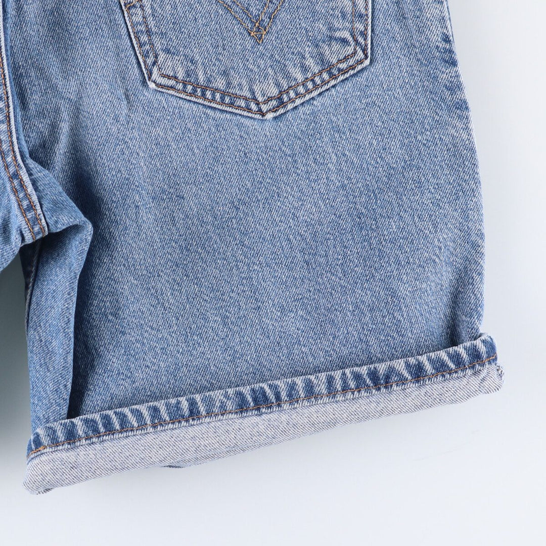 Levi's 550 Relaxed Fit Denim Shorts, Men's Size W34 cotton blue type Vintage Second Hand