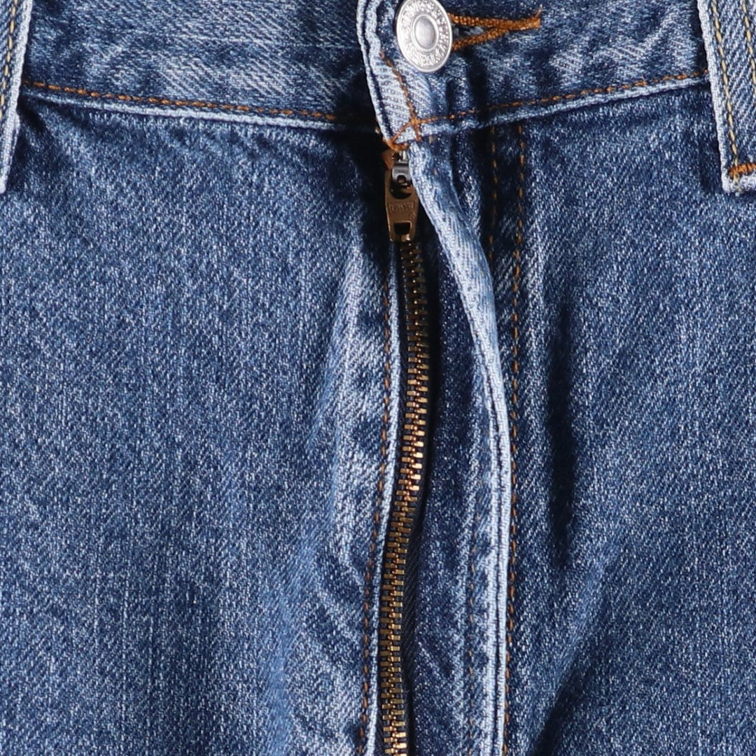Levi's 550 Relaxed Fit Denim Shorts, Half Pants, Jorts, Men's, W35 equivalent cotton blue type Vintage Second Hand