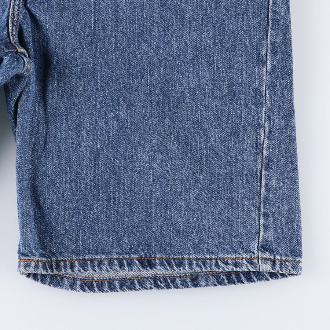 Levi's 550 Relaxed Fit Denim Shorts, Half Pants, Jorts, Men's, W35 equivalent cotton blue type Vintage Second Hand