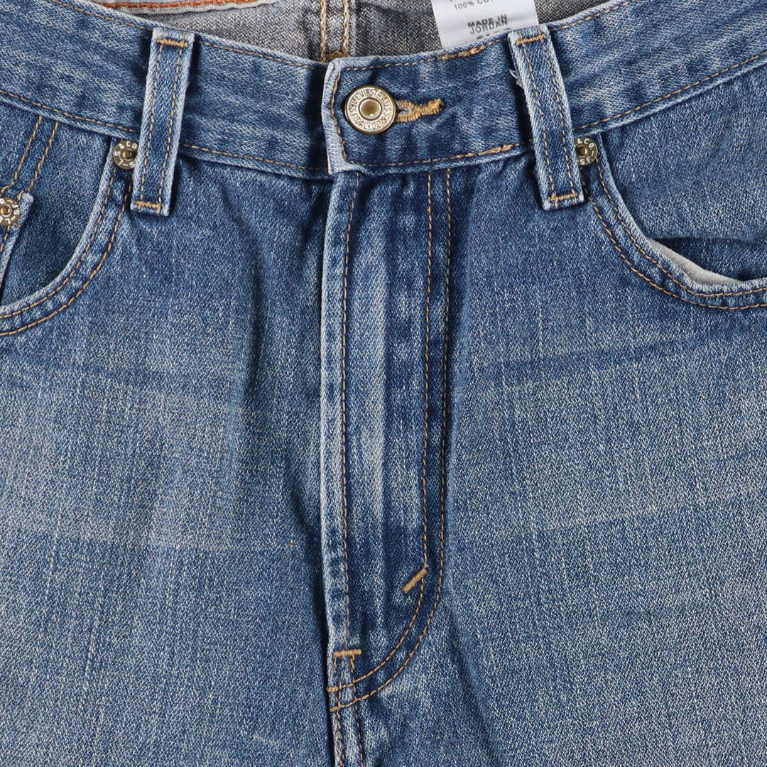 Levi's 569 LOOSE STRAIGHT denim shorts, half pants, jorts, men's w34 equivalent cotton blue type Vintage Second Hand