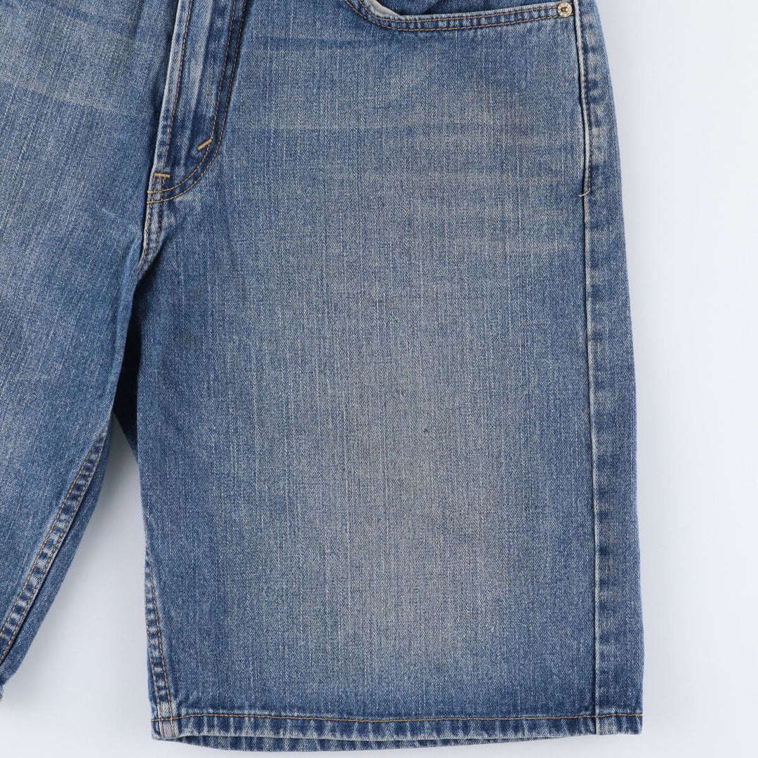Levi's 569 LOOSE STRAIGHT denim shorts, half pants, jorts, men's w34 equivalent cotton blue type Vintage Second Hand