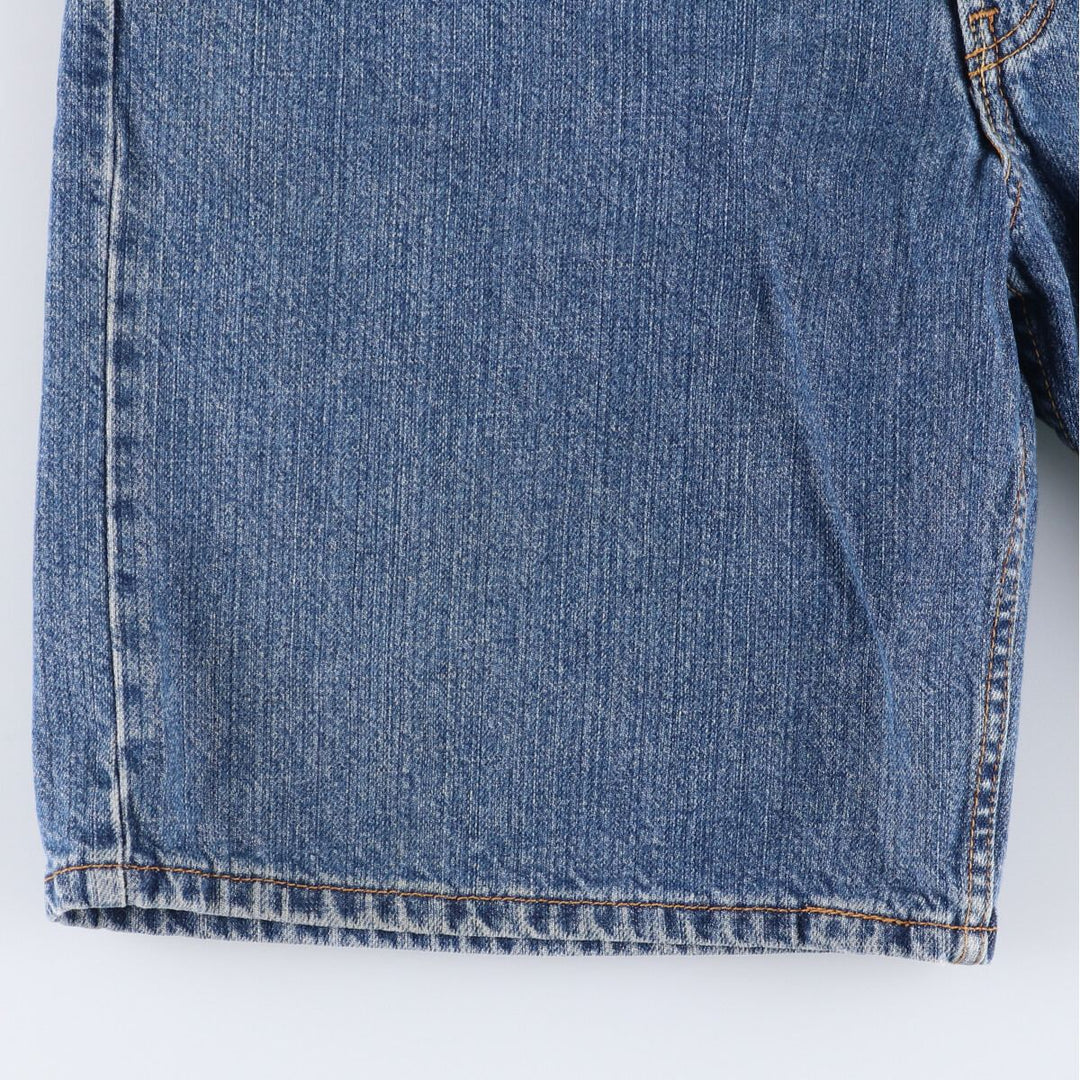 Levi's 550 Relaxed Fit Denim Shorts, Half Pants, Jorts, Men's, W36 equivalent cotton blue type Vintage Second Hand