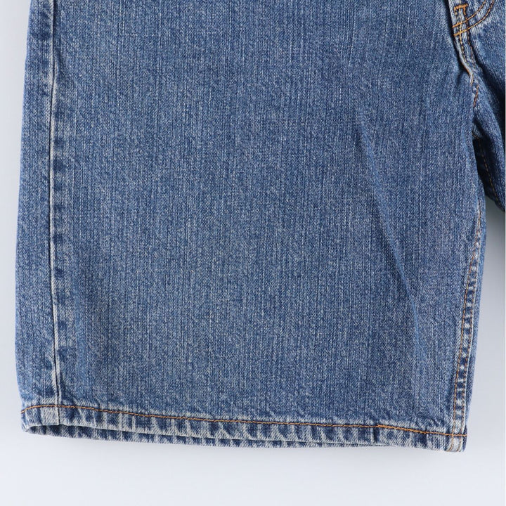 Levi's 550 Relaxed Fit Denim Shorts, Half Pants, Jorts, Men's, W36 equivalent cotton blue type Vintage Second Hand