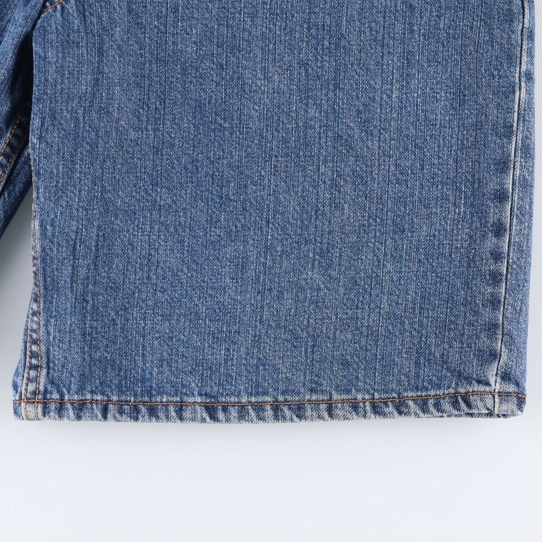 Levi's 550 Relaxed Fit Denim Shorts, Half Pants, Jorts, Men's, W36 equivalent cotton blue type Vintage Second Hand
