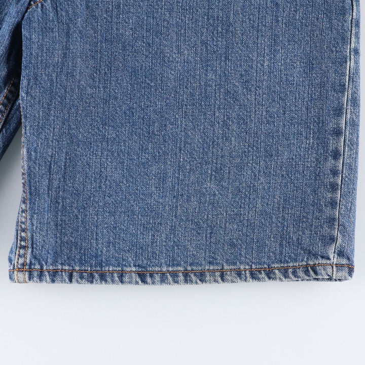 Levi's 550 Relaxed Fit Denim Shorts, Half Pants, Jorts, Men's, W36 equivalent cotton blue type Vintage Second Hand