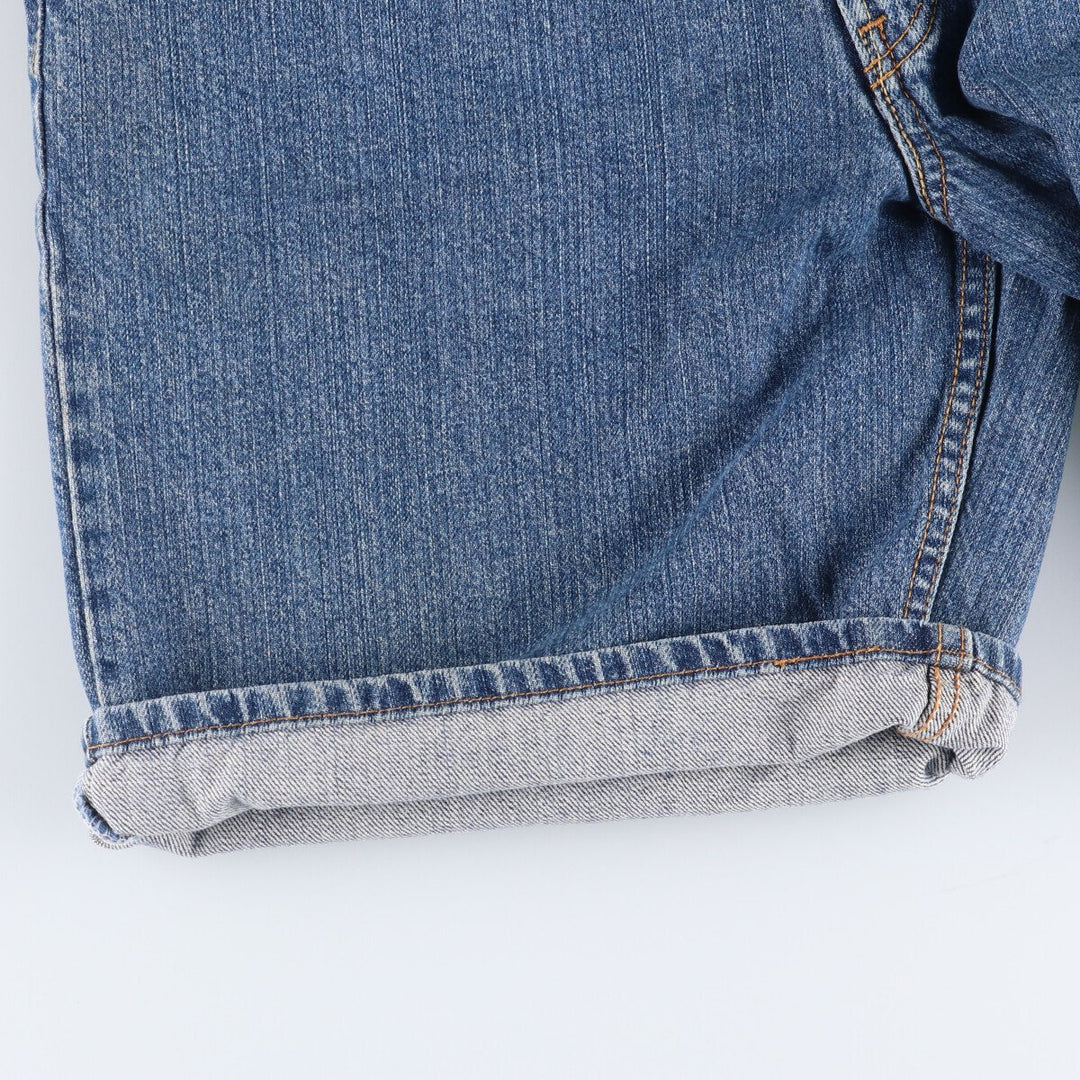 Levi's 550 Relaxed Fit Denim Shorts, Half Pants, Jorts, Men's, W36 equivalent cotton blue type Vintage Second Hand
