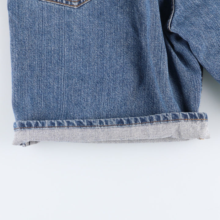Levi's 550 Relaxed Fit Denim Shorts, Half Pants, Jorts, Men's, W36 equivalent cotton blue type Vintage Second Hand