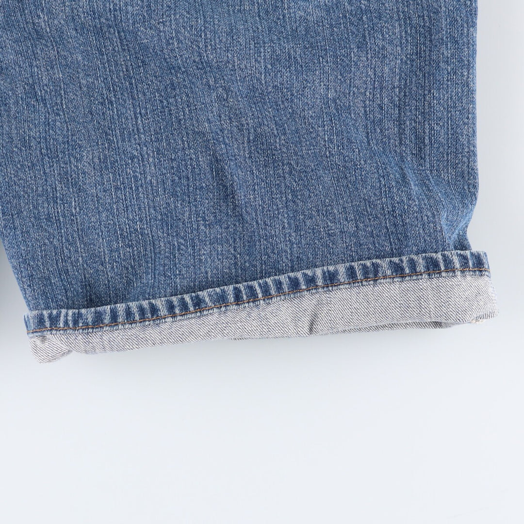 Levi's 550 Relaxed Fit Denim Shorts, Half Pants, Jorts, Men's, W36 equivalent cotton blue type Vintage Second Hand