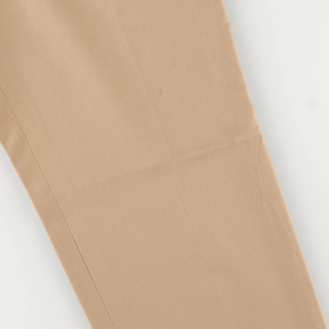 Burberry's BURBERRY LONDON One-tuck wool pants slacks for men, equivalent to w34 wool Beige type Vintage Second Hand