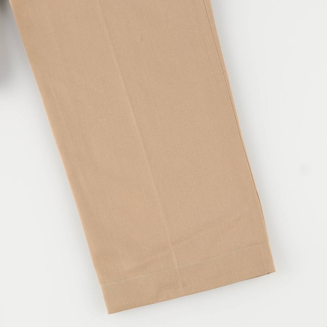 Burberry's BURBERRY LONDON One-tuck wool pants slacks for men, equivalent to w34 wool Beige type Vintage Second Hand