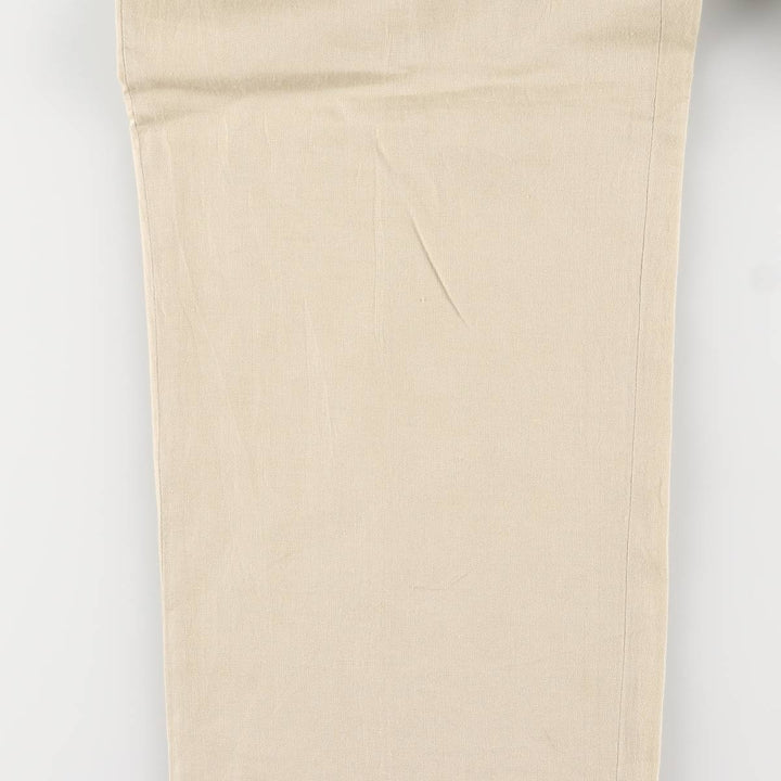 2000s~ Calvin Klein linen pants slacks men's size W35 linen Beige type Vintage Second Hand