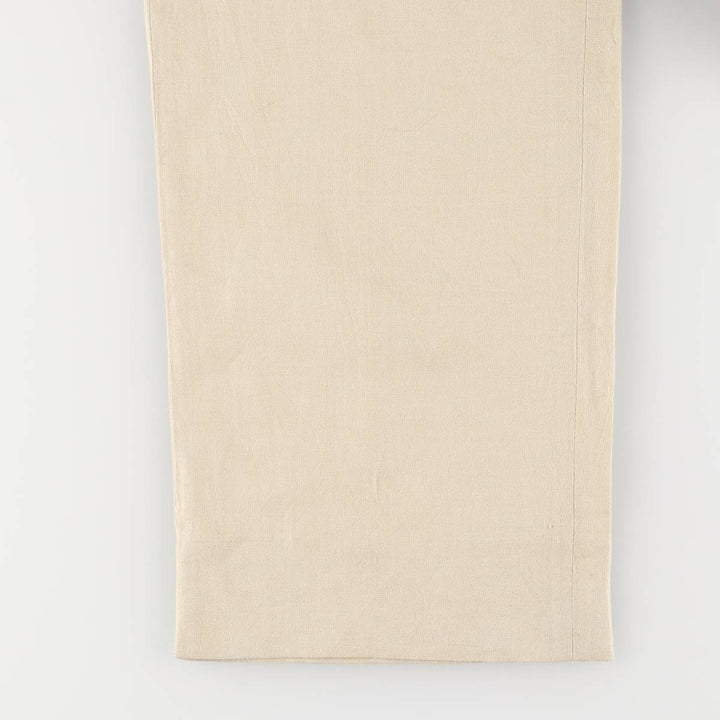 2000s~ Calvin Klein linen pants slacks men's size W35 linen Beige type Vintage Second Hand