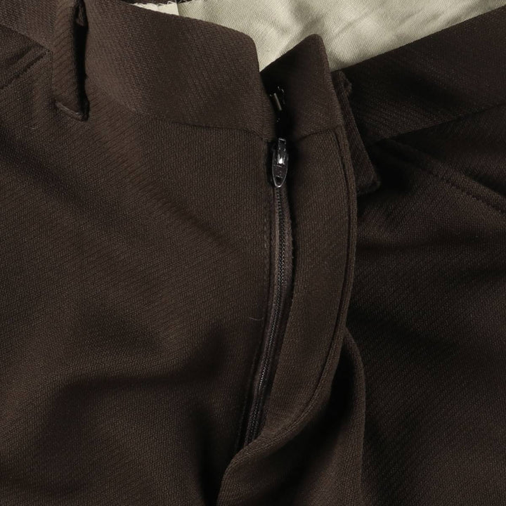90'S Vintage Men's Slacks, Size W34 unclear brown type Vintage Second Hand