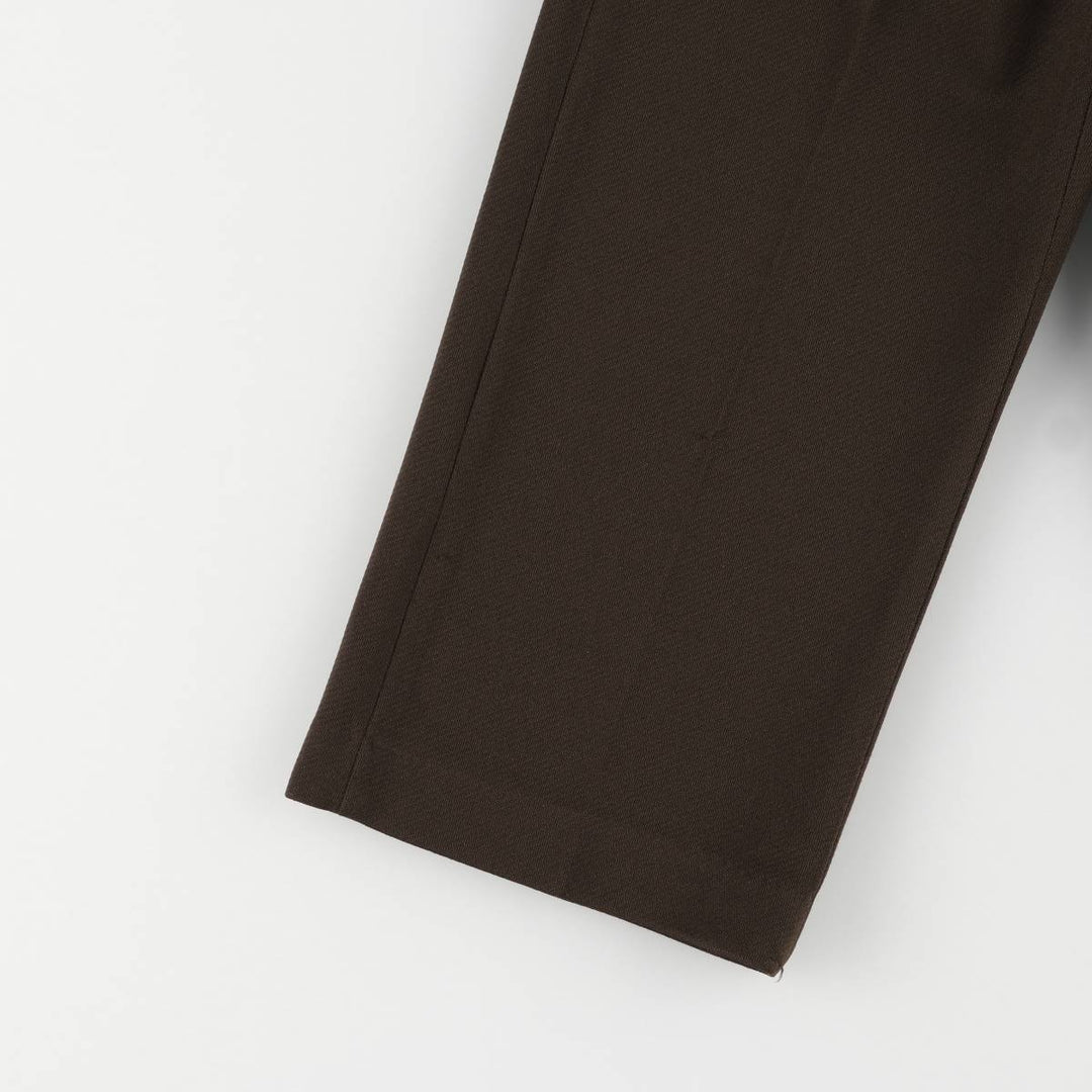 90'S Vintage Men's Slacks, Size W34 unclear brown type Vintage Second Hand