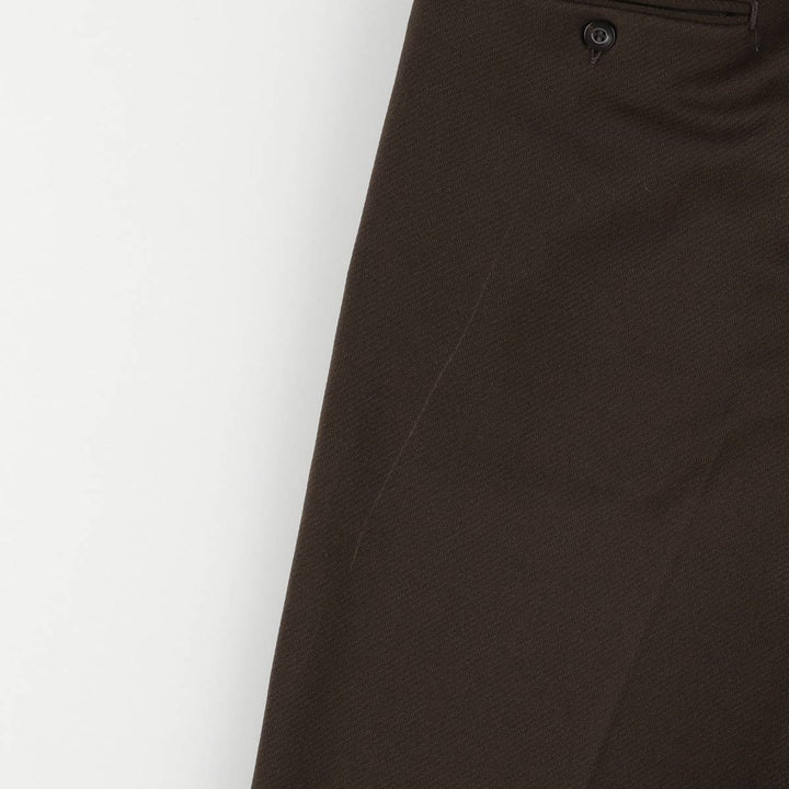 90'S Vintage Men's Slacks, Size W34 unclear brown type Vintage Second Hand