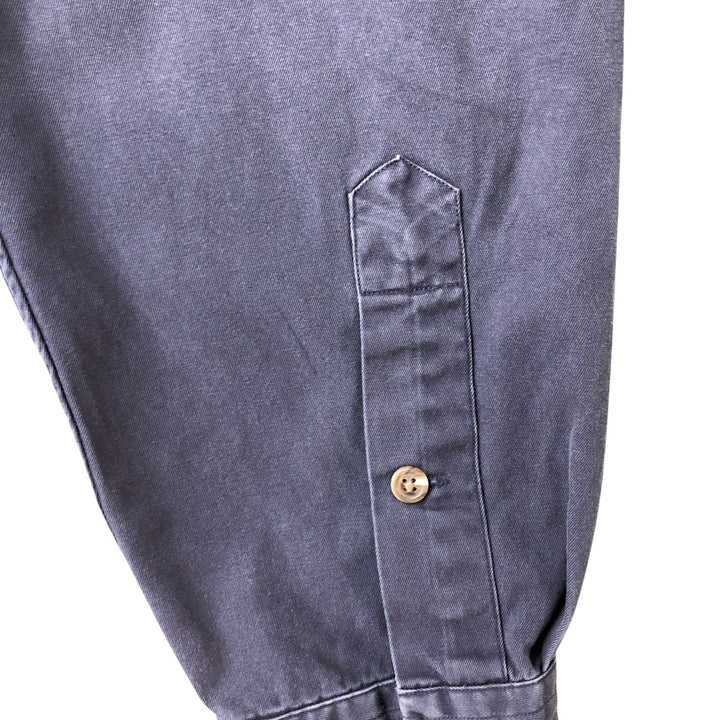 Ralph Lauren Classic Fit Long Sleeve Button Down Shirt Men's XL cotton navy blue type Vintage Second Hand