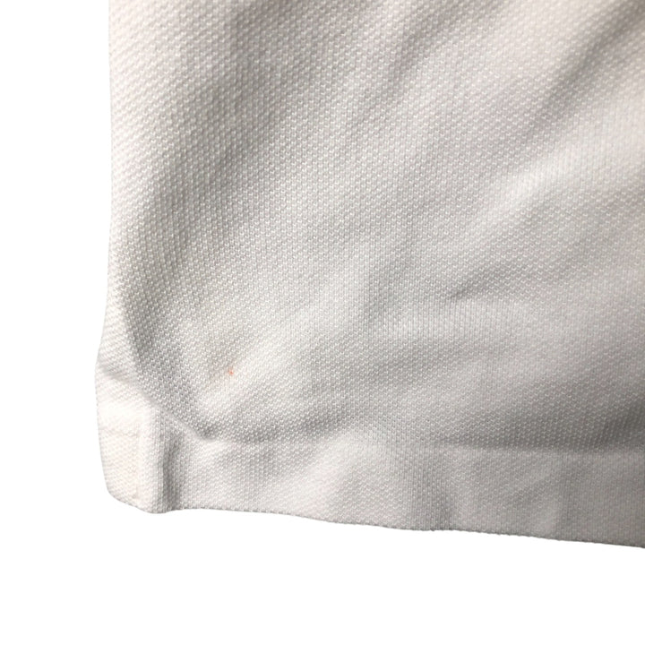Ralph Lauren POLO RALPH LAUREN CLASSIC FIT short sleeve polo shirt for men size L cotton white type Vintage Second Hand