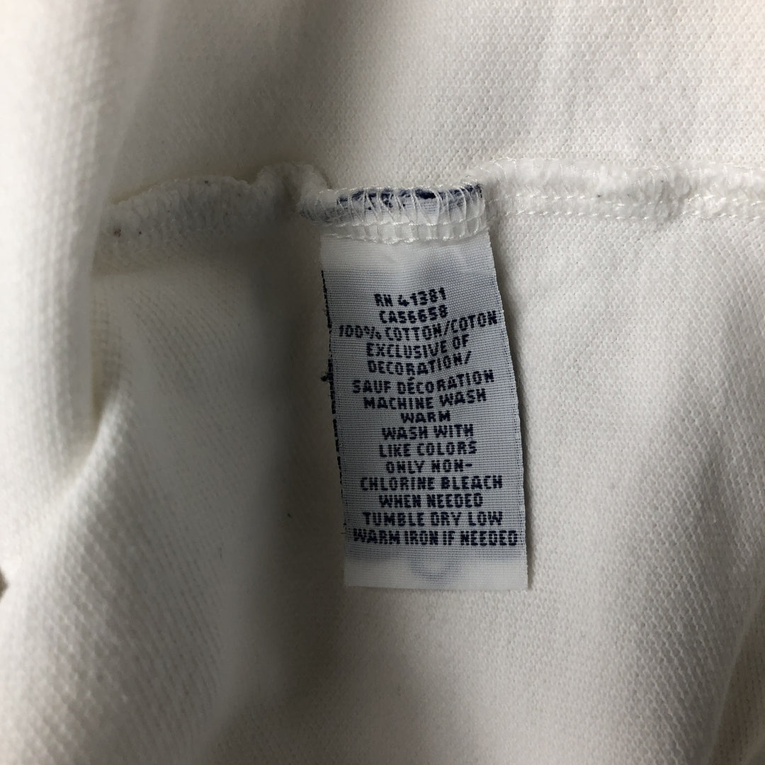 Ralph Lauren POLO RALPH LAUREN CUSTOM FIT short sleeve polo shirt men's M equivalent cotton white type Vintage Second Hand