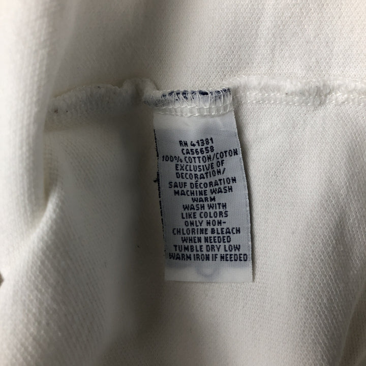 Ralph Lauren POLO RALPH LAUREN CUSTOM FIT short sleeve polo shirt men's M equivalent cotton white type Vintage Second Hand
