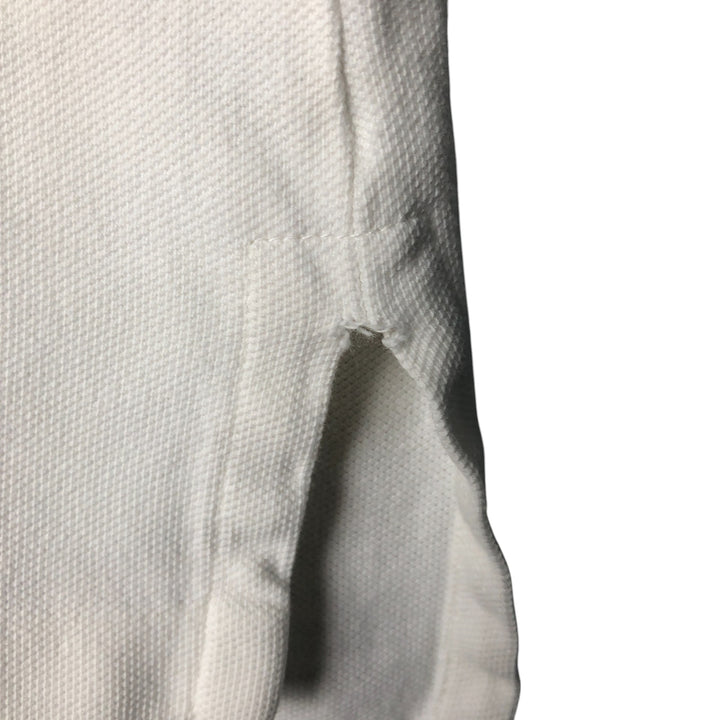 Ralph Lauren POLO RALPH LAUREN CUSTOM FIT short sleeve polo shirt men's M equivalent cotton white type Vintage Second Hand