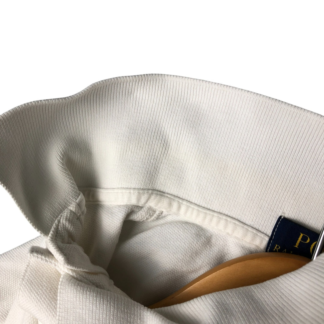 Ralph Lauren POLO RALPH LAUREN CUSTOM FIT short sleeve polo shirt men's M equivalent cotton white type Vintage Second Hand