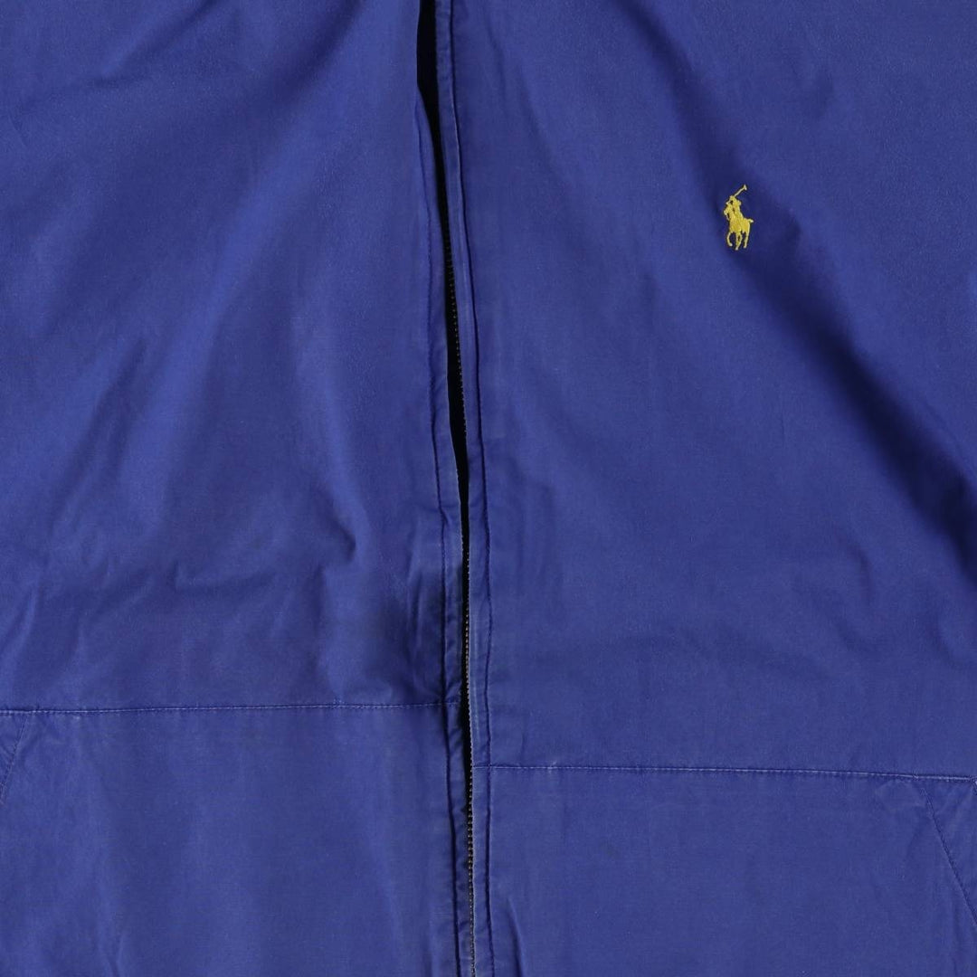 Ralph Lauren POLO by Ralph Lauren Swing Top Sports Jacket Men's XL cotton blue type Vintage Second Hand