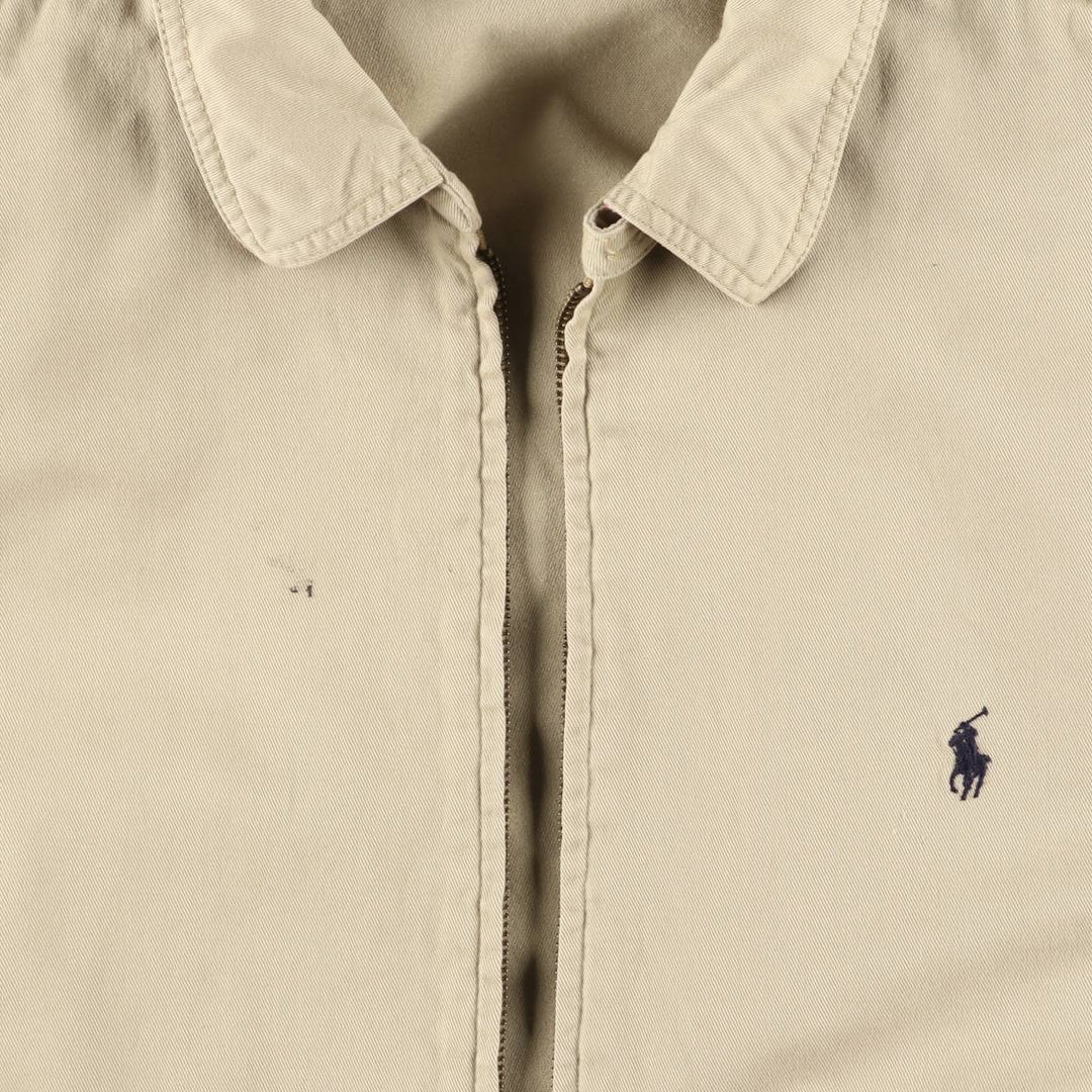 Ralph Lauren POLO by Ralph Lauren Swing Top Sports Jacket Men's XL cotton Beige type Vintage Second Hand