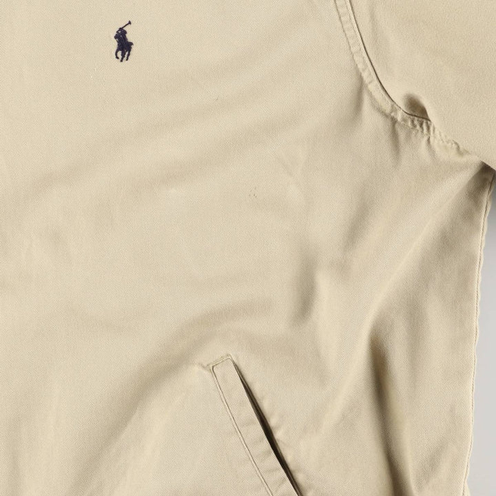 Ralph Lauren POLO by Ralph Lauren Swing Top Sports Jacket Men's XL cotton Beige type Vintage Second Hand
